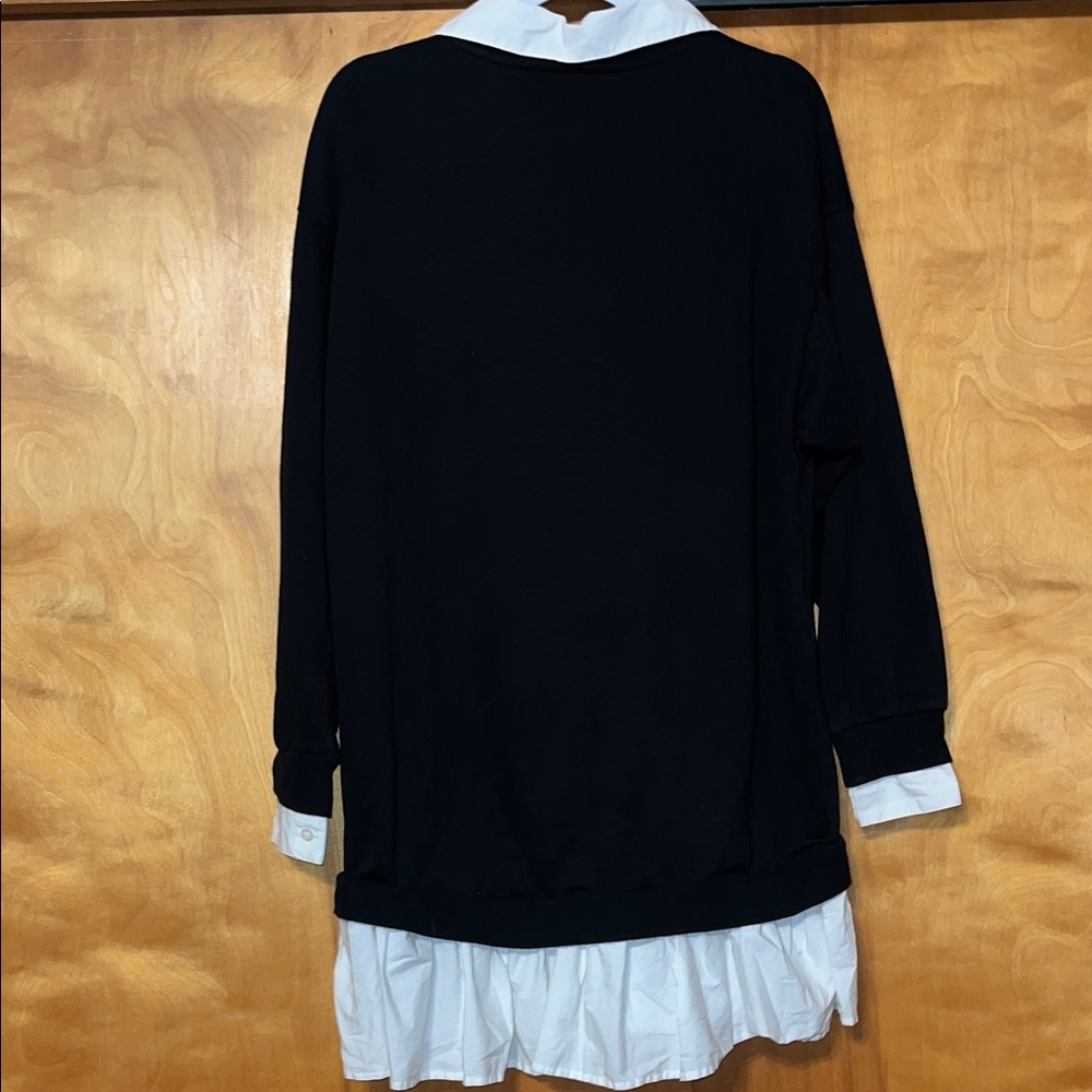 Urban Revivo Sweater Shirt Dress - Picture 3 of 8